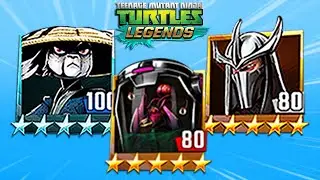 TMNT Legends Mutagen Man, Usagi, Shredder