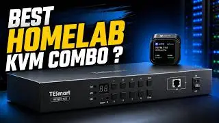 Homelab KVM Setup: No More Cable Swapping!
