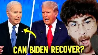Biden VS Trump Debate was a DISASTER | Hasanabi reacts