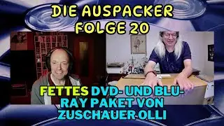 Pralles DVD- und Blu-ray-Paket von Zuschauer Olli - Die Auspacker Folge 20