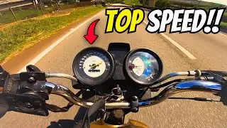 YBR 125 | TOP SPEED!!
