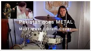 Pakistan goes METAL- Must Must - Nusrat Fateh Ali Khan | @AndreAntunesofficial | Drum Cover