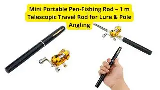 Lixada Pen Fishing Rod Reel