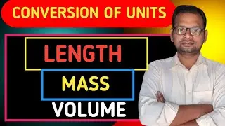 CONVERSION OF UNITS II LENGTH II MASS ,VOLUME .Complete conversion rules explained @SIMPICLASSES
