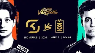 SK vs MKOI | 2026 LEC Versus - Week 3 Day 2 | SK Gaming vs Movistar KOI