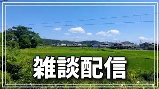 雪が降ってる