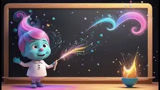 Мелки пастелью кружатся, кружатся, кружатся! | Английская детская песенка | Детские песни | Музык...