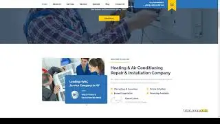 CoolTek - Air Conditioning Services WordPress Theme air conditioning maintenance Build Website