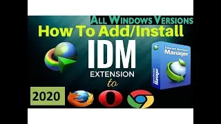 how to add idm extension in chrome any windows (2020)