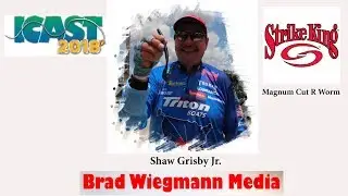 Strike King Lures new Magnum Cut R Worm featuring Bassmaster Elite pro Shaw Grisby Jr