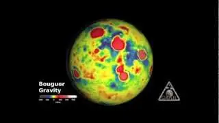 GRAIL's 'Bouguer' Gravity Moon Map