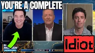 Superman defends trump on Piers Morgan uncensored