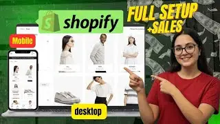 How to create shopify website Step by Step? (+Sales strategies💰) Website Kaise Banaye📢?
