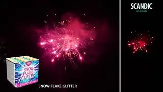 Snowflake Glitter 12-Schuss-Feuerwerk-Batterie von J-Fireworks