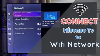 Hisense Vidaa Smart TV: How to Connect to WiFi Network (Internet)