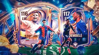 REVIEW DOBLE. HRISTO STOICHKOV Y OUSMANE DEMBELE TOTY. #FCMOBILE 