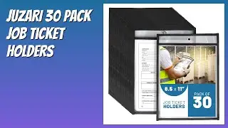 REVIEW (2026): JUZARI 30 Pack Job Ticket Holders. Features