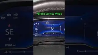 Режим обслуживания тормозов для Chevrolet Suburban 2022