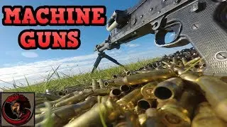Canadian C9A2 and C6 Machine Gun Range Shoot