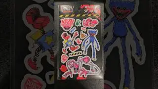New Official Poppy Playtime Removable Stickers!