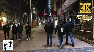 💥 Wien, Vienna, Nightwalk, Museumsquartier, 7.Bezirk, Westbahnhof,4k, 60fps