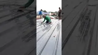 Mga dapat tandaan sa pagkabit ng Rib Type long span roofing | ARKI PHI TV #Shorts