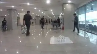 Drone Bowling (CoDrone + Snap!)