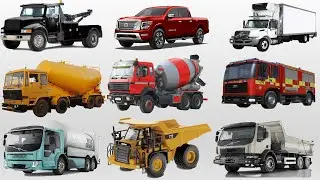 Transport Freight for kids | Names of Transport in english for Kids