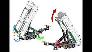 LEGO &reg; Technic Mack&reg; LR Electric Garbage Truck 42167 Alternate Build Tipper Trailer