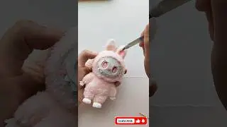 Learn How to Make Labubu &mdash; Step-by-Step! #labubu #diy #arttoy #crochet #diylabubu #handmade#art#cute