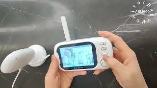 ABM600 3.5 inch baby monitor real-time video care baby monitor upgraded camera
