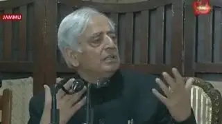 Mufti Mohammad Sayeed Sworn-In As CM, Addresses Media (Part 2)