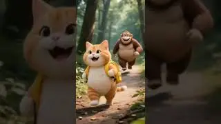 cat and monkey funny shots viral#shorts #viral #monkey #cat
