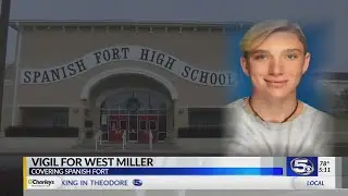 Spanish Fort High School holds vigil in memory of West Miller