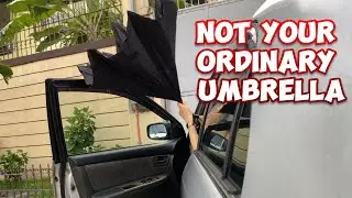 Not Your Ordinary Umbrella I The Inverted Reverse Upside Down Umbrella I Review