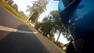 2009er Kawasaki ZX-6R Ninja gefilmt mit GoPro Hero HD