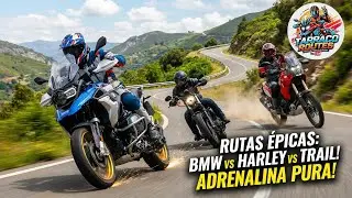 Rodando entre castillos | La ruta en moto más mágica de Cataluña 🏰🏍️ #bmw #bmwmotorrad #triumph