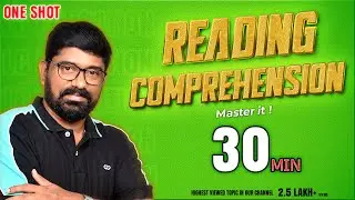RC tricks in telugu / reading comprehension in Telugu /Solve reading comprehension
