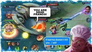FRANCO KARMA HOOK IS REAL 😂 ALDOUS GETS HIS KARMA | WOLF XOTIC | MLBB