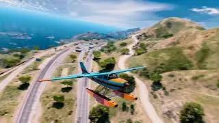 JoBuilt Mammatus Skimmer GTA V car crash , speed test , presentation 4K _REVIEW