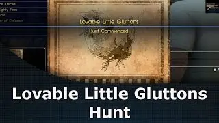 Final Fantasy XV Lovable Little Gluttons Hunt / Regaltrice / Meldacio Hunter HQ