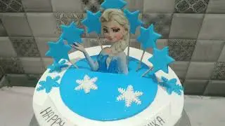 Frozen doll cake decorating ideas || cake decorating krna sekhe ||