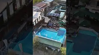 La Ola Mall Sport Santiago, Chile FlowRider Barrel Practice Wednesday World Championship DJI Air 3
