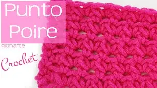 PUNTO FANTASÍA GANCHILLO #001. PUNTO POIRE. CROCHET FANTASY POINT #001. POIRE POINT.