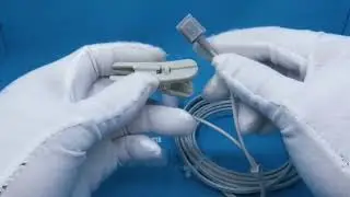 RSP 10140G Compatible Biocare IM10 IM12 PM900 SpO₂ Sensor &mdash; Animal Clip