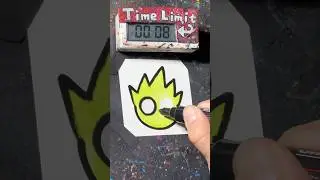 【ASMR】Drawing Lime Sprunki in 40 Sec