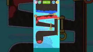 save the fish 🦈 | 195 level completed | android gameplay🔥 | #shorts #games all levels