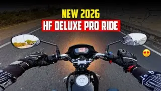 New 2026 Updated HF Deluxe Pro Ride 😍| Best 100cc Bike in 2026? 🤔|