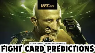 UFC 325:Volkanovski vs Lopes 2Full Fight Predictions&Breakdown- Every Fight Analyzed SydneyAustralia