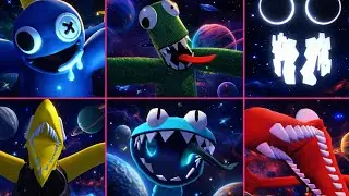 The Real 6 Morphs What If I Became Everyone Monster 💀 Attack Friend [ Rainbow Friend 2 ] ROBLOX 